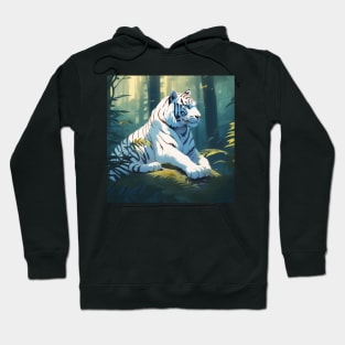 Indian White Tiger Hoodie